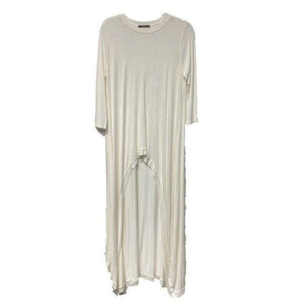 Annabelle Ivory High Low Maxi Tunic